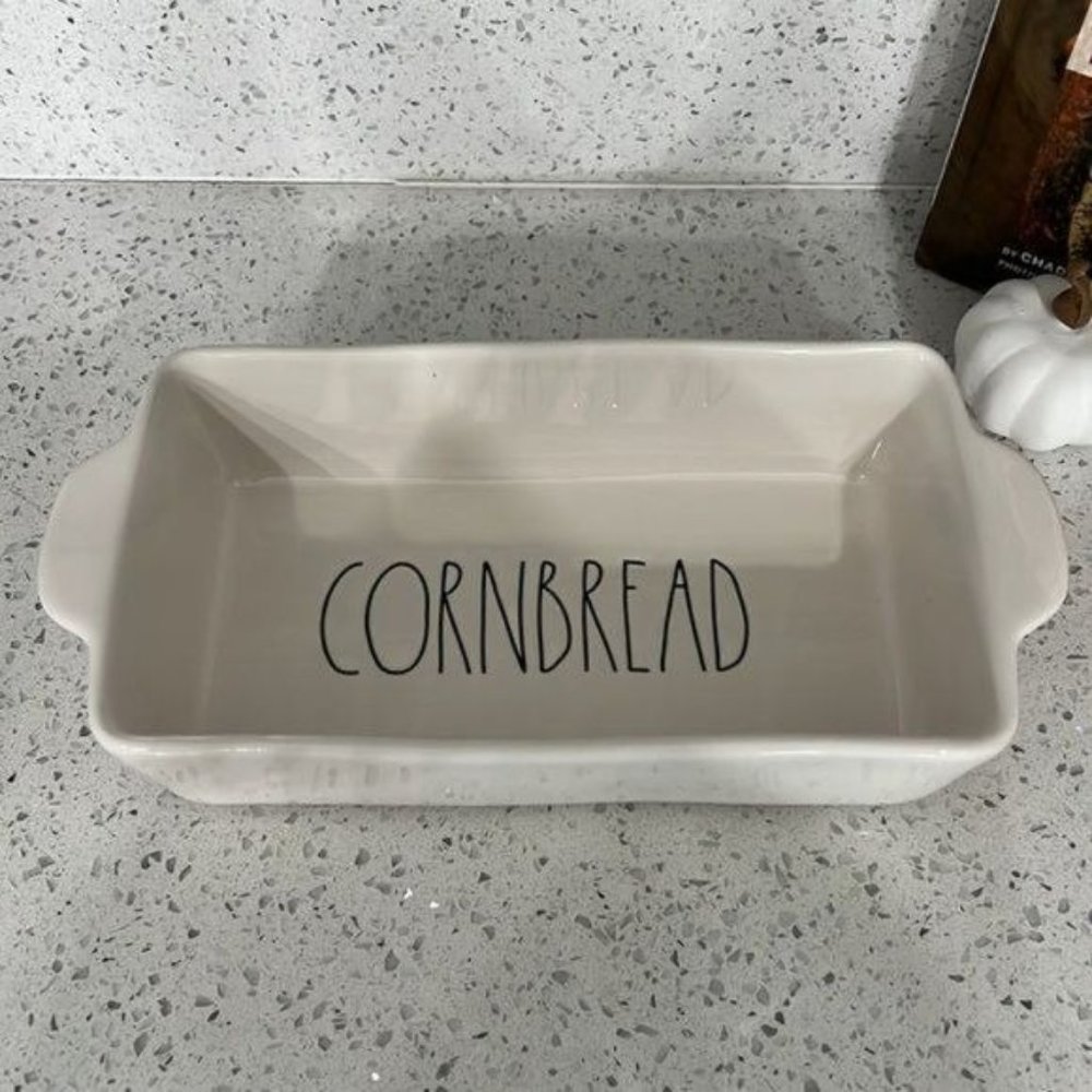 New Rae Dunn CORNBREAD loaf pan 202 - Picture 3 of 5